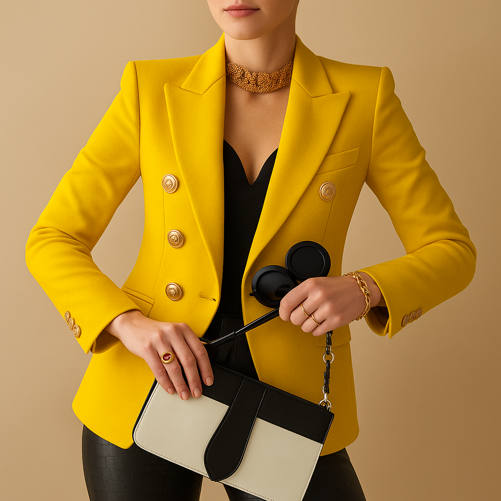 Montrel™ | Élégant blazer long pour femmes